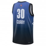 Maillot All-Star 2023 Team 1 Stephen Curry 30 Nike Bleu Swingman - Homme